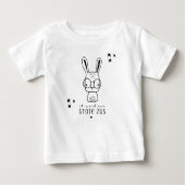 Zwanger: Ik word een grote zus Baby T-shirt (Vorderseite)