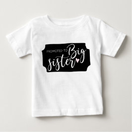 Zwanger: Promoted to big sister Baby T-shirt