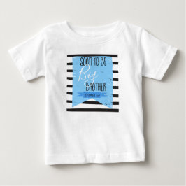 Zwanger: Soon to be big brother Baby T-shirt