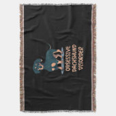 Zwanghafte Dackel Decke (Vorderseite Vertikal)