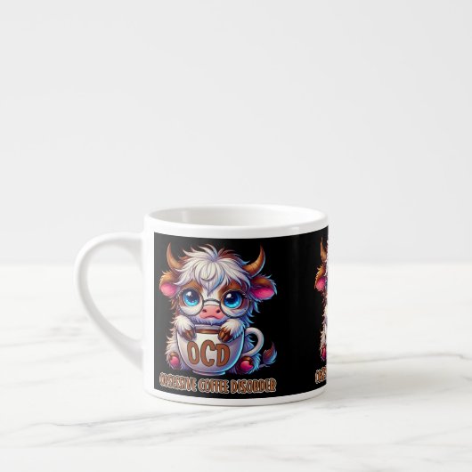 Zwanghafte Kaffeestörung Espressotasse (Links)