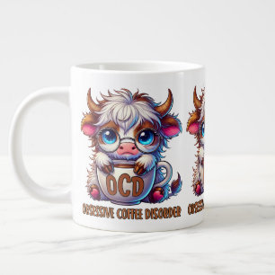 Zwanghafte Kaffeestörung Jumbo-Tasse