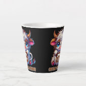 Zwanghafte Kaffeestörung Milchtasse (Vorderseite)