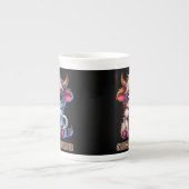 Zwanghafte Kaffeestörung Porzellantasse (Vorderseite)