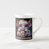 Zwanghafte Kaffeestörung Porzellantasse (Rechts)