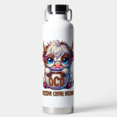 Zwanghafte Kaffeestörung Trinkflasche (Vorderseite)