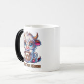 Zwanghafte Kaffeestörung Verwandlungstasse (Vorderseite Links)
