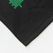 Zwangs Familien Weihnachten Spaß Funny Cat Lover M Fleecedecke (Ecke)