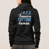 Zwangsabbau | Funny Hair Stylist Hoodie (Rückseite)