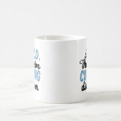 Zwangsabbau | Funny Hair Stylist Kaffeetasse (Mittel)