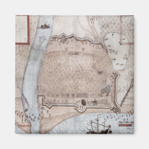 Zwangscampingplatz, Puerto Rico Magnet