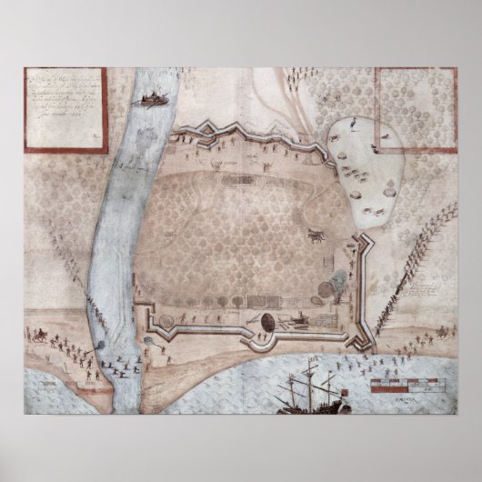 Zwangscampingplatz, Puerto Rico Poster (Vorne)