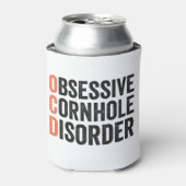 Zwangsläufige Cornhole-Störung Funny Cornhole Gift Dosenkühler (Kanne Vorderseite)