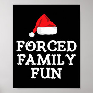 Zwangspass für Familien Sarcastic Funny Antichrist Poster