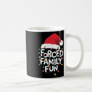 Zwangspass für Familien Sarcastic Weihnachten Weih Kaffeetasse