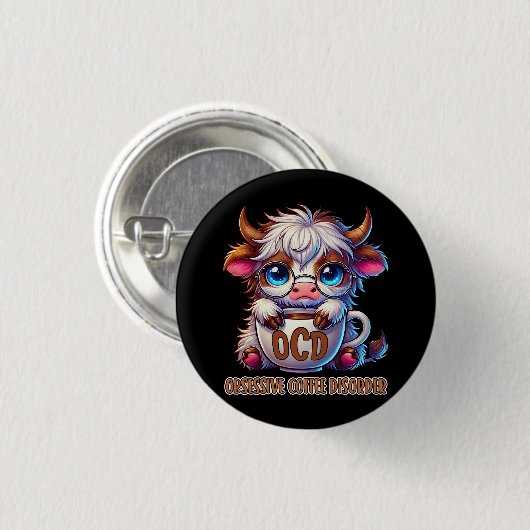Zwangsstörung durch Kaffee Button (Vorne & Hinten)