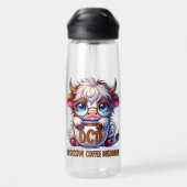 Zwangsstörung durch Kaffee Trinkflasche (Rückseite)