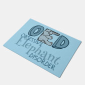 Zwangsstörung Fußmatte (Schrägansicht)