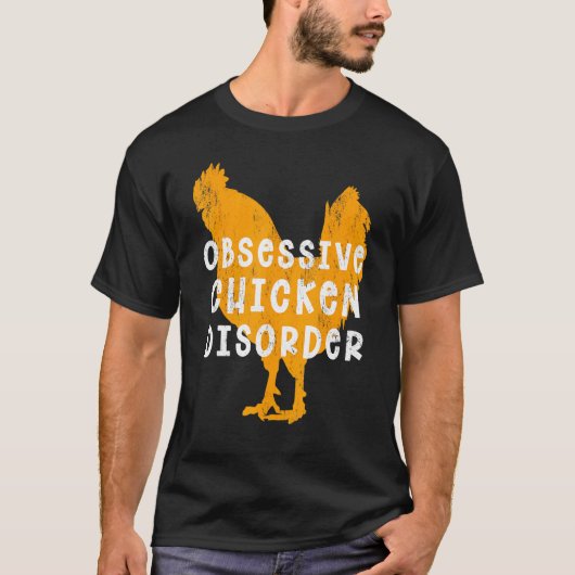 Zwangsstörung-Hühner-Halter Ocd T-Shirt (Vorderseite)