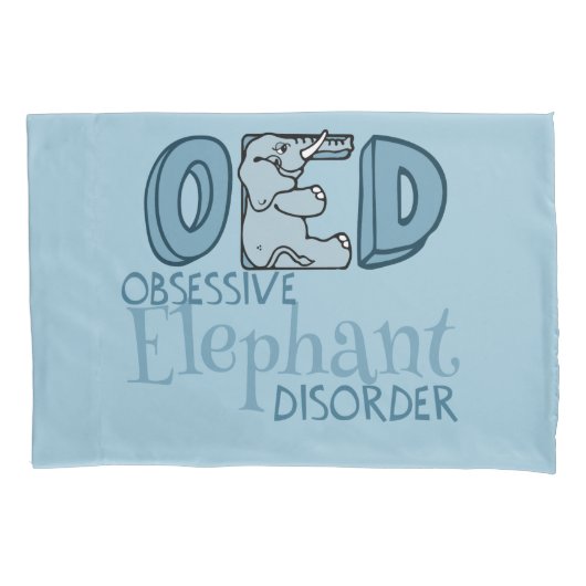 Zwangsstörung Kissenbezug (Vorderseite)