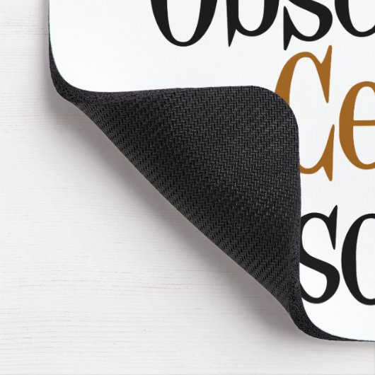 Zwangsstörung Mousepad (Ecke)