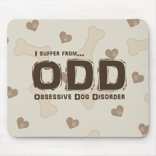 Zwangsstörung Mousepad (Vorne)