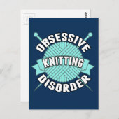 Zwangsstörung Postkarte (Vorne/Hinten)