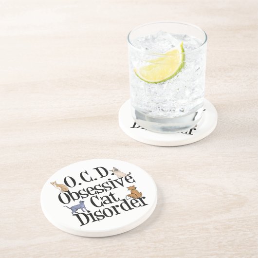 Zwangsstörung Sandstein Untersetzer (Seite)