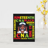 Zwangsträchtige Cna Black Queen Strong Bla Karte (Gelbe Blume)