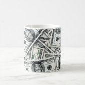 Zwanzig-Dollar-Schein-Geldmuster Kaffeetasse (Mittel)