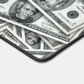 Zwanzig-Dollar-Schein-Geldmuster Schreibtischunterlage (Ecke)
