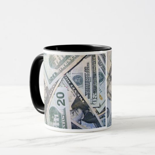Zwanzig Dollar-Tasse Tasse (Vorderseite Links)