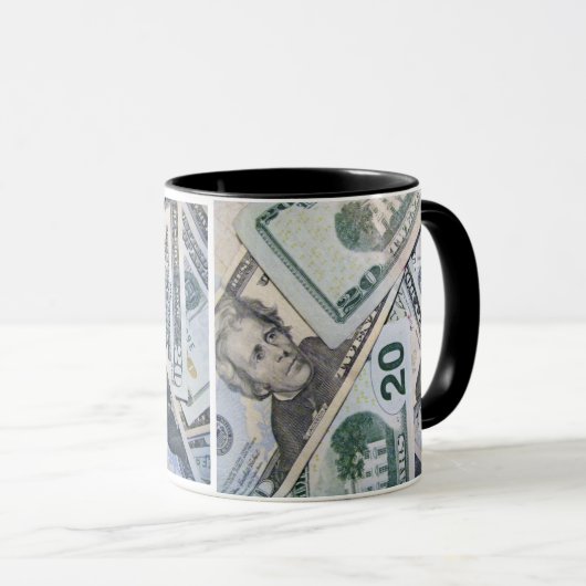 Zwanzig Dollar-Tasse Tasse (VorderseiteRechts)