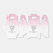 Zwanzig glänzende, heiß rosa Glitzer zum Geburtsta Geschenkschachtel (Ungefaltet)