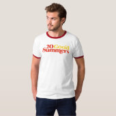 Zwanzig gute Sommer: Ringer T-Shirt (Vorne ganz)