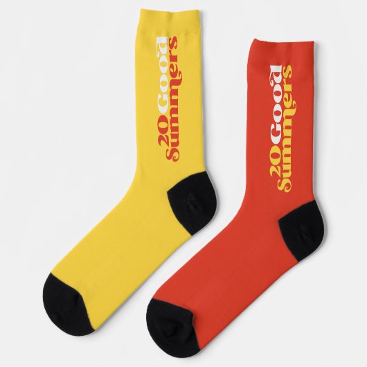 Zwanzig gute Sommer Socken (Linkes Detail)