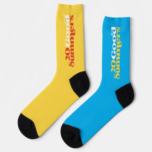 Zwanzig gute Sommer Socken (Linkes Detail)