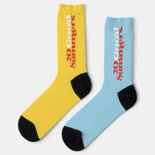 Zwanzig gute Sommer Socken (Linkes Detail)