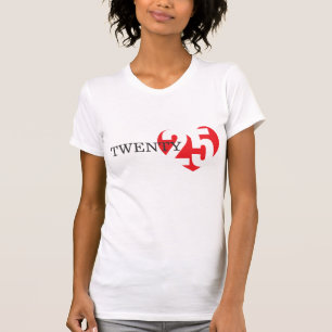 Zwanzig Lieben Rotherz 2014 Damen T - Shirt