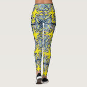 Zwanzig-Punkte-Sterne Leggings (Rückseite)
