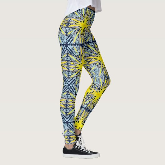 Zwanzig-Punkte-Sterne Leggings (Rechts)