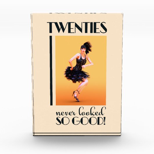 Zwanzig sahen nie so gut Vintag aus Fotoblock (Vorderseite)