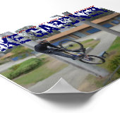 zwanzig Stufen hochspringen Poster (Ecke)