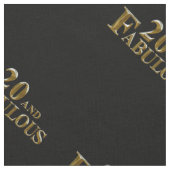 Zwanzig und vortrefflich stoff (Nahaufnahme)