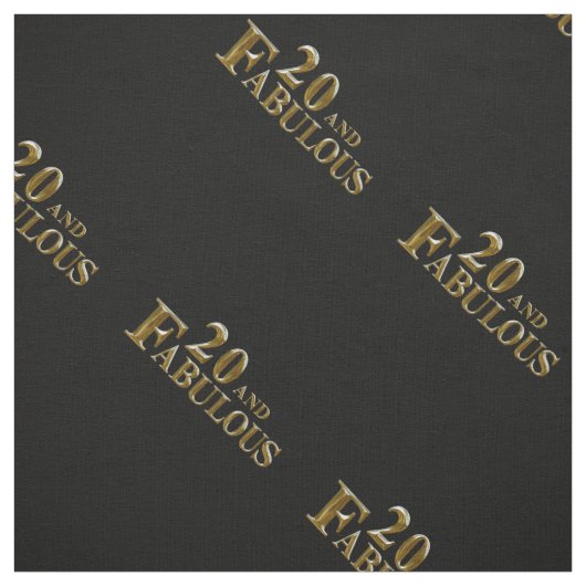 Zwanzig und vortrefflich stoff (Muster)