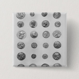Zwanzig vier Münzen Button
