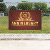 zwanzigähriger Jahrestag Banner (Insitu)