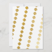 Zwanzigerjahre Abschluss-Party-Kunst-Deko laden Einladung (Rückseite)