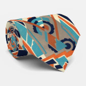 Zwanzigerjahre Dekoentwurf #15 Krawatte (Gerollt)