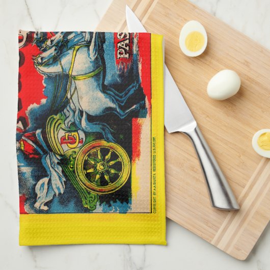 Zwanzigerjahre Giuseppe Geschirrtuch (Viertel Falte)